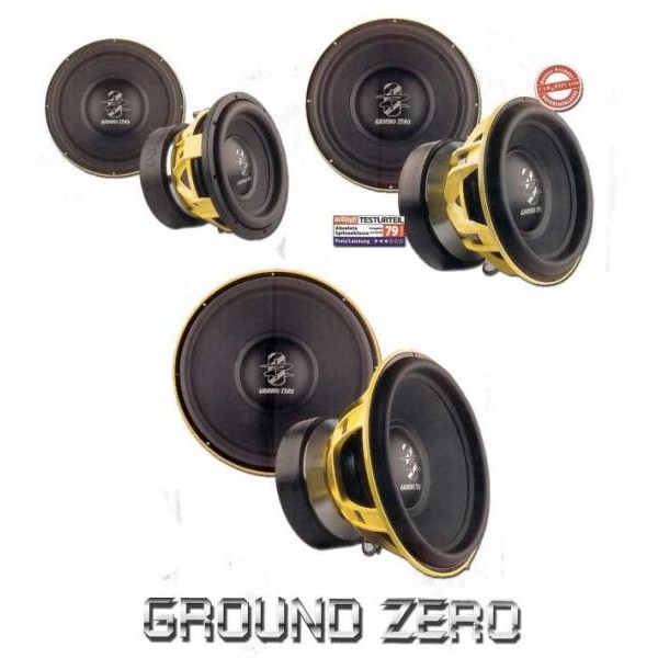 GROUND ZERO SUBWOOFER Achatsventes