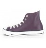 Baskets CONVERSE All Star Cuir violet - Femme