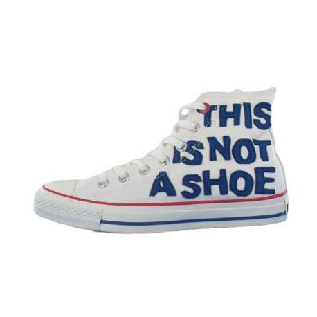 Baskets CONVERSE all star maniaz blanc/bleu - Mixte