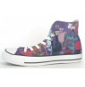 Baskets CONVERSE all star satin violet multi - Femme