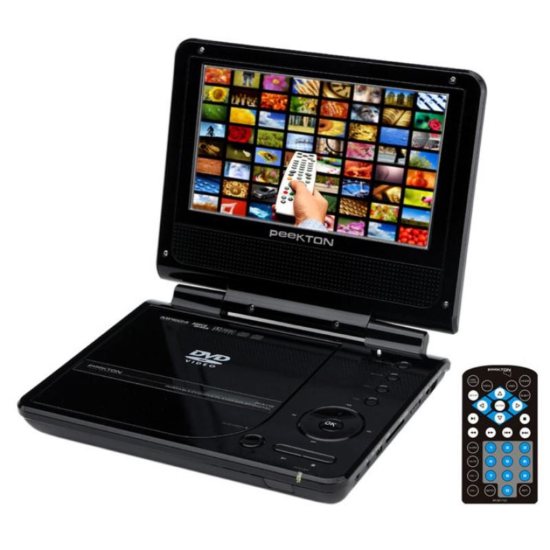 PeeKTON PK 9110 - Lecteur DVD/DivX 7 Portable - Achats-ventes