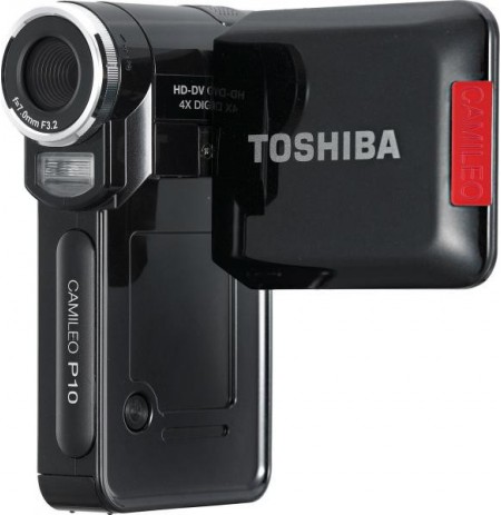 Toshiba Camileo P10 - Caméscope Full HD Carte mémoire