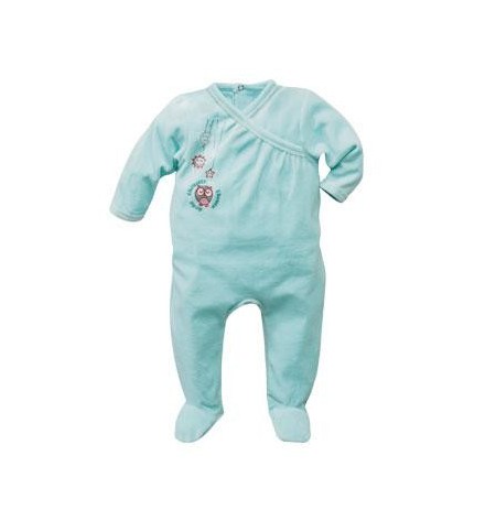 Pyjama encolure croisée bébé fille