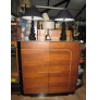 BUFFET MODERNE BOIS + VERRE   